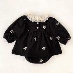 【66-130cm】ロンパースorワンピース 女の子 姉妹服 フリル襟 - 画像 (15)