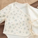 【52-73cm】ロンパース ベビー フラワー柄 シンプル - 画像 (8)