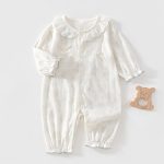 【66-90cm】ロンパース ベビー 蝶結び プリンセス - 画像 (3)