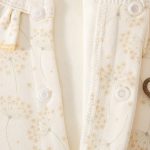【59-80cm】ロンパース ベビー ウサギ ロゴ フリル襟 - 画像 (7)