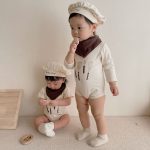 【66-90cm】ロンパース ベビー 可愛い シェフ - 画像 (3)