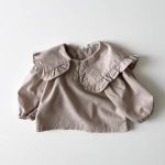 【73-100cm】ブラウス ベビー ナチュラル セーラー - 画像 (5)