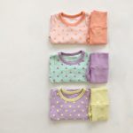 【66-90cm】ロンパース＆レギンス ベビー 可愛い ドット - 画像 (6)
