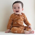 【66-90cm】オールインワン ベビー パン柄 コットン - 画像 (3)