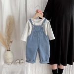 【80-120cm】サロペット キッズ オシャレ ベーシック - 画像 (14)