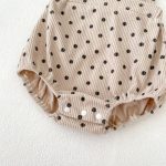 【66-100cm】サロペット ベビー ドット柄 ロンパース コディネート - 画像 (18)