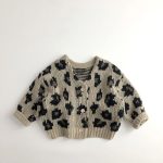 【80-130cm】カーディガン キッズ 花柄 カジュアル - 画像 (3)