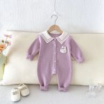 【66-90cm】ロンパース ベビー 可愛い ウサギ セーラー - 画像 (8)