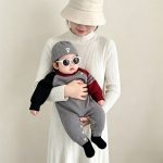 【66-90cm】ロンパース ベビー カラーバリ ドッグ柄 - 画像 (13)