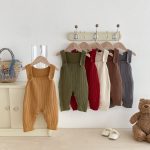 【66-100cm】サロペット ベビー カジュアル ニット - 画像 (8)