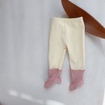 【66-100cm】パーカーorタイツ ベビー くま耳フード - 画像 (9)