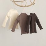 【66-90cm】Tシャツ ベビー 無地 暖かい - 画像 (2)