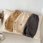 【73-110cm】パンツ キッズ ポケット付き カジュアル - 画像 (8)