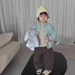 【73-110cm】トップスorパンツ 男の子 ニット コーディネート - 画像 (4)