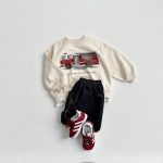 【80-150cm】トレーナー キッズ 車柄 プリント - 画像 (8)