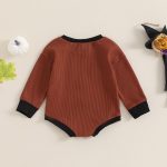 【60-90cm】ロンパース ベビー ハロウィン ワッフル - 画像 (4)