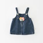 【73-110cm】Tシャツorサロペワンピース 女の子 デニム おしゃれ - 画像 (3)