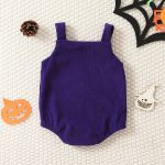【70-100cm】ロンパース ベビー サロペット ハロウィーン コーデュロイ 刺繍 - 画像 (17)