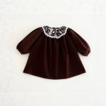 【73-120cm】ワンピース 女の子 パフスリーブ レース - 画像 (3)