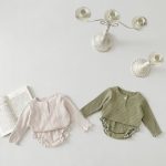 【66-90cm】セットアップ ベビー ナチュラル リブ - 画像 (4)
