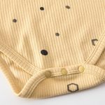 【59-80cm】ロンパース ベビー ナチュラル リブ ドット - 画像 (10)