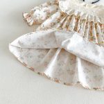 【66-130cm】 ロンパースorワンピース 女の子 姉妹服 プリンセス 総柄 - 画像 (18)