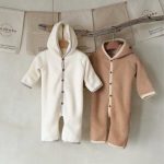 【66-90cm】オールインワン ベビー 帽子付き もこもこ - 画像 (11)