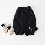 【73-120cm】トップスorパンツ 男の子 暖かい レイヤード クマ - 画像 (7)
