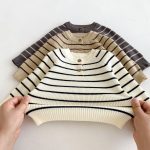 【66-90cm】サロペット＆セーター ベビー カジュアル ニット - 画像 (15)