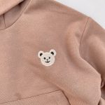 【66-100cm】パーカーorタイツ ベビー くま耳フード - 画像 (10)