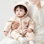 【66-90cm】ロンパース ベビー クマ フード付き - 画像 (7)