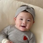 【66-90cm】ロンパース&レギンス ベビー ハート柄 ボーダー - 画像 (15)