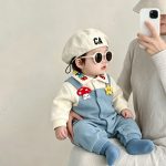 【66-90cm】ロンパース ベビー スター柄 トレンド - 画像 (5)