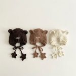 【GOODS】帽子 暖かい クマ 無地 かわいい - 画像 (7)