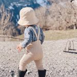 【73-100cm】サロペット ベビー 暖かい シンプル - 画像 (10)