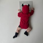 【66-90cm】ロンパース ベビー ハロウィン キュート デーモン - 画像 (13)