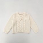 【73-110cm】カーディガンorパンツ ベビー 蝶結び ニット - 画像 (12)