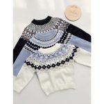 【80-130cm】セーター  キッズ ニット カーディガン - 画像 (13)