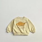 【100-160cm】トレーナー キッズ 恐竜 プリント 韓国風 - 画像 (5)