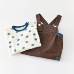 【73-120cm】Tシャツorサロペット 男の子 英字 カジュアル - 画像 (9)