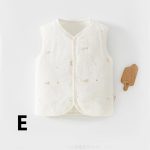 【66-90cm】ベスト ベビー 暖かい コットン - 画像 (7)