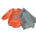 【66-90cm】ロンパース ベビー クマ柄 プリント - 画像 (7)