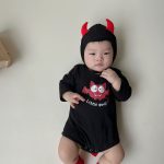 【66-90cm】ロンパース ベビー ハロウィン キュート デーモン - 画像 (11)