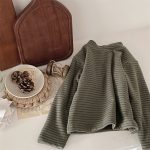 【73-100cm】Tシャツ キッズ 裏起毛 ボーダー - 画像 (13)