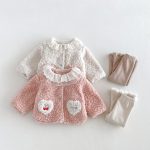 【80-130cm】アウター 女の子 フリル襟 ハート - 画像 (11)
