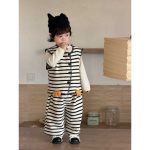 【73-110cm】ニットベスト＋パンツ 男の子  ペンギン ストライプ - 画像 (11)