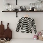 【73-100cm】Tシャツ キッズ 裏起毛 ボーダー - 画像 (3)