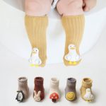 【GOODS】ソックス 可愛い アヒル リブ 滑り止め