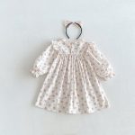 【66-130cm】ロンパースorワンピース 女の子 姉妹服 フラワー柄 - 画像 (11)