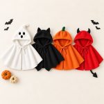 【73-100cm】ハロウィン ベビー ポンチョ かわいい - 画像 (7)